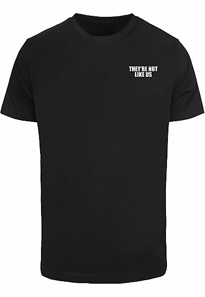 MisterTee T-Shirt "MisterTee Theyre Not Like Us Tee" 1 Stk. tlg. günstig online kaufen