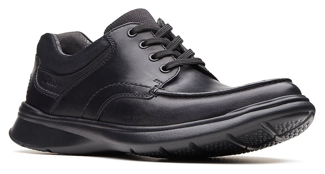 Clarks Cotrell Edge Schnürschuh Komfortschuh, Halbschuh mit gepolstertem Sc günstig online kaufen