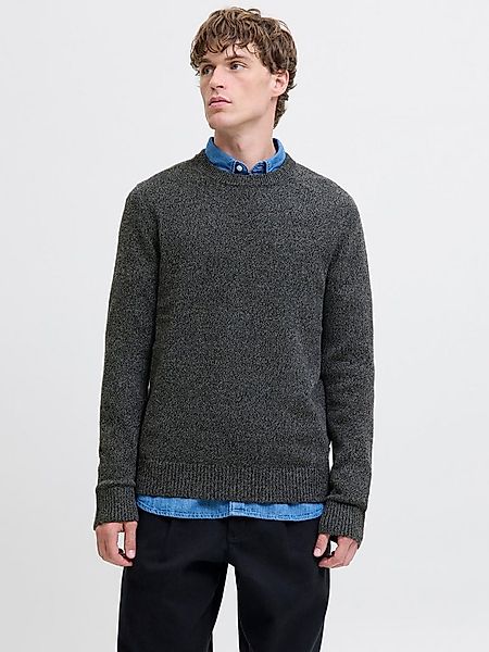 Jack & Jones Rundhalspullover JPRBLULAMBSWOOL KNIT CREW NECK günstig online kaufen