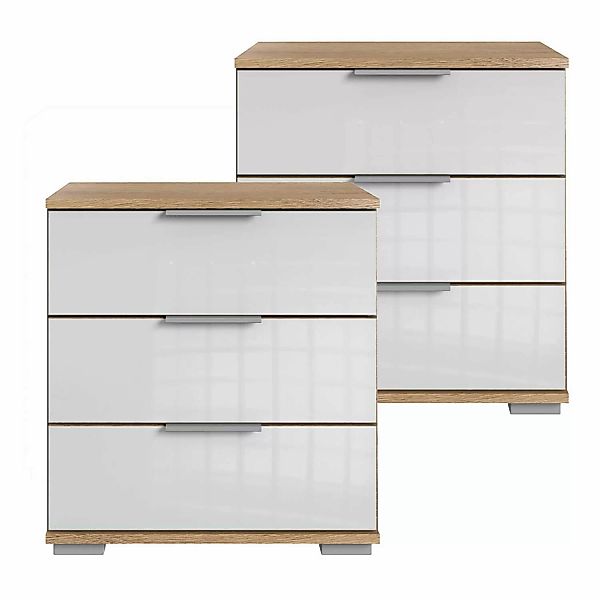 Schlafzimmer 2er Set Nachttisch Nachtschrank, auch für Boxspringbetten, in günstig online kaufen