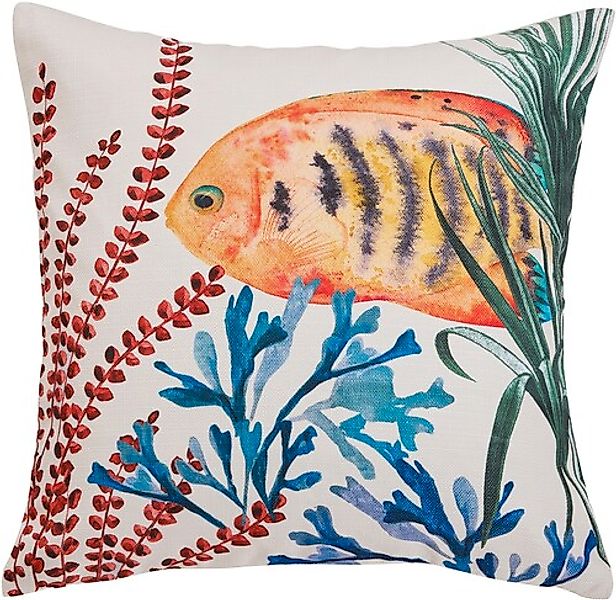 done.® Dekokissen »Orange Fish«, Vorderseitig bedruckte Kissenhülle in auff günstig online kaufen