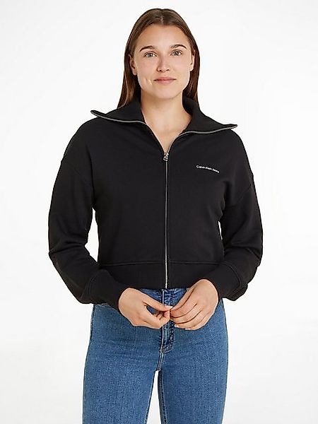 Calvin Klein Jeans Sweatjacke DIFFUSED MONOLOGO ZIP-THROUGH mit Logoschrift günstig online kaufen