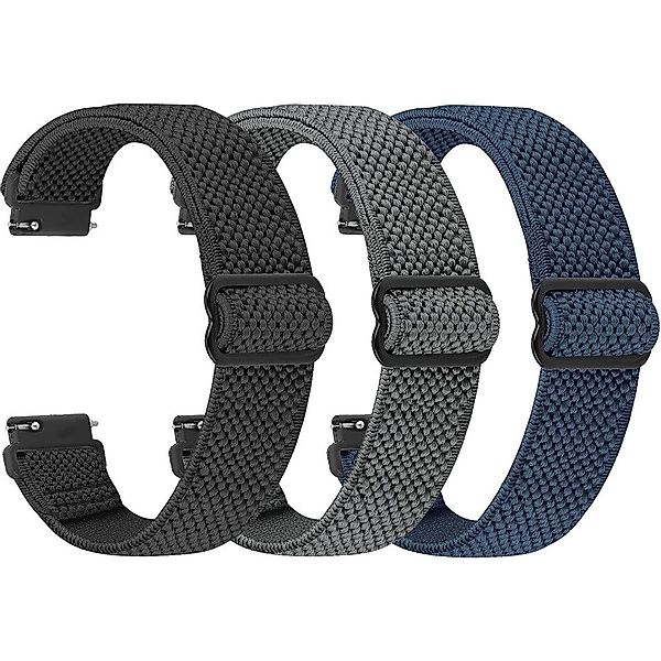 Coonoor Uhrenarmband 20mm Smartwatch-Armband Nylon Silikon Ersatzarmband Un günstig online kaufen