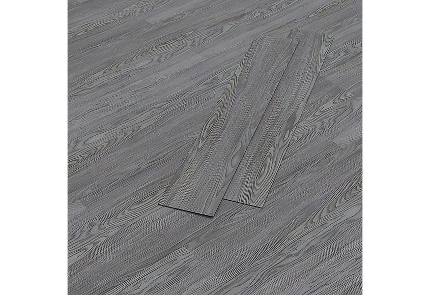 HAGO Vinylboden 2,23m² Eiche Grau Selbstklebend Bodenbelag Laminat 2mm 16 P günstig online kaufen