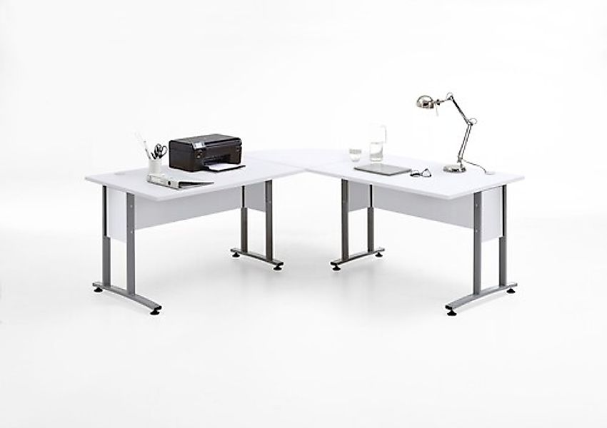 FMD Eckschreibtisch »Calvi«, frei stellbar, XL-Arbeitsplatz, in 3 Größen - günstig online kaufen