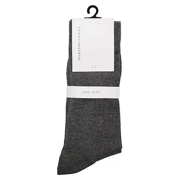 Selected Niko Socken One Size Grey günstig online kaufen