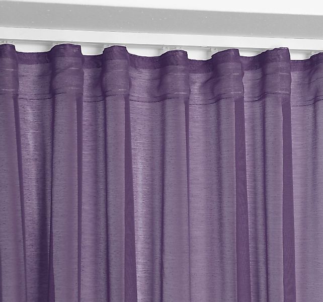 Beautex Gardine Transparente Gardine Dolly, wählbar mit Kräusel- und Ösen- günstig online kaufen