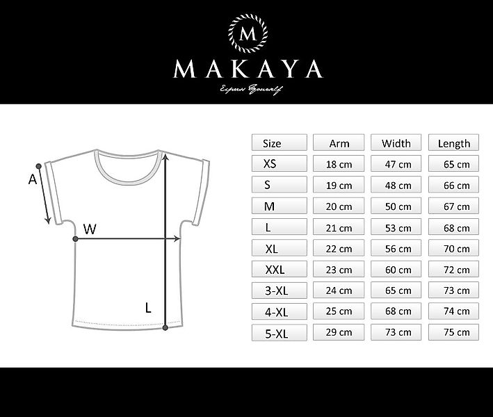 MAKAYA T-Shirt Retro Damen-Top mit Stern – Space Star und Sci-Fi Design (Sc günstig online kaufen