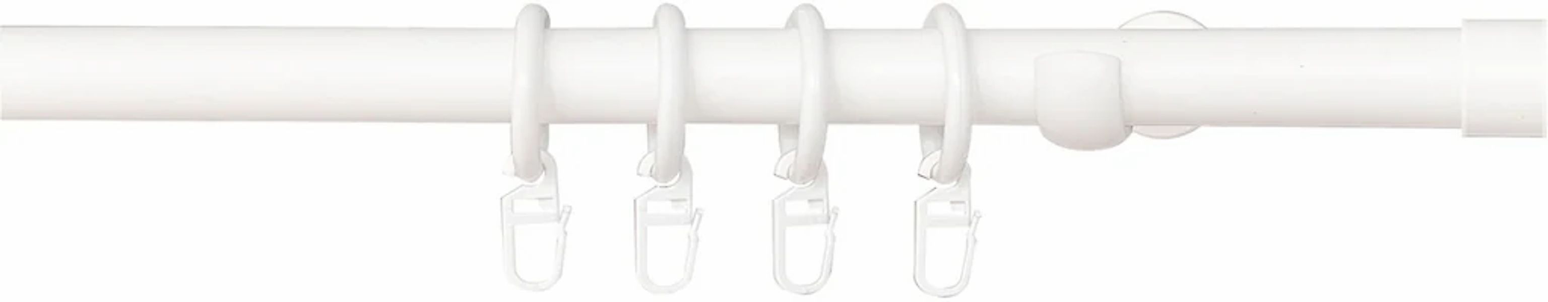 SN DECO GROUP Gardinenstange "Gardinenstange Kappe" 1 läufig-läufig Fixmaß günstig online kaufen