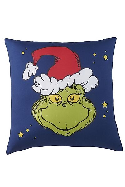 United Labels® Dekokissen The Grinch Kissen - Plüsch Zierkissen Kopfkissen günstig online kaufen
