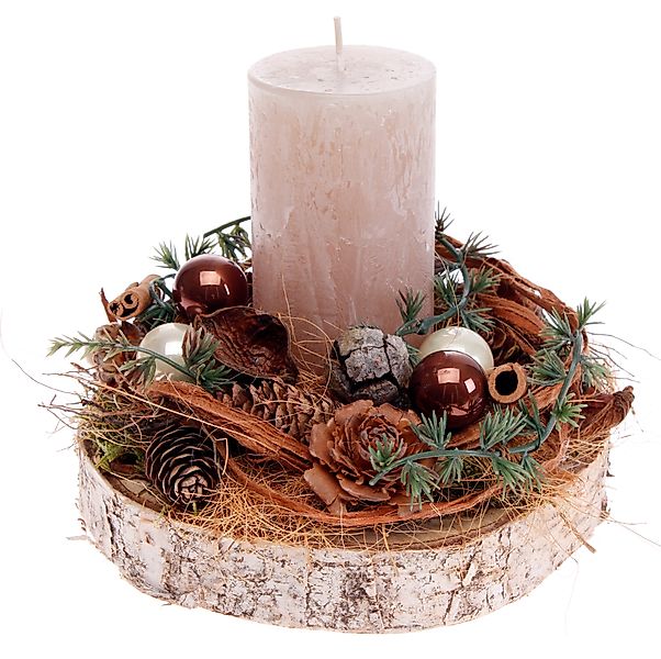CreaFlor Home Dekokranz Adventsdeko, Handarbeit, Natur, günstig online kaufen
