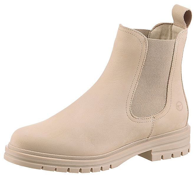 Tamaris Chelseaboots, Blockabsatz, Businessschuh, Schlupfboots, Stiefelette günstig online kaufen