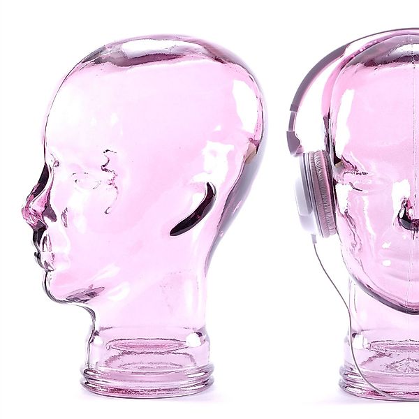 DESIGN DELIGHTS Skulptur Glas KOPFHÖRERSTÄNDER MICK günstig online kaufen