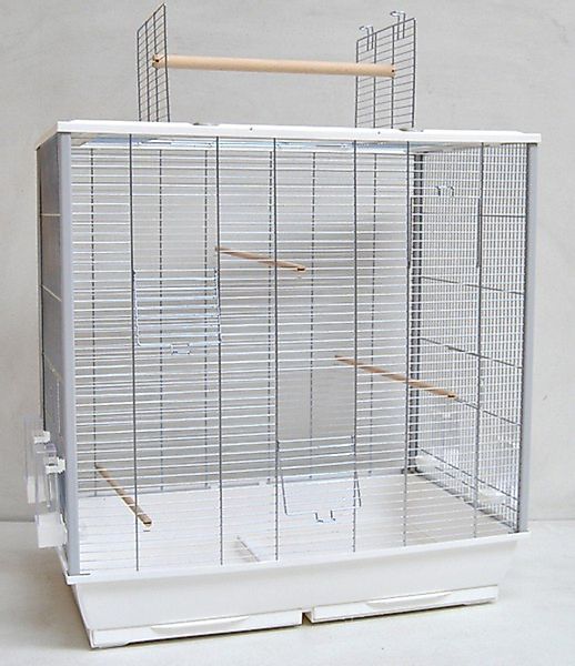 Ollesch Vogelkäfig Großer Vogelkäfig Wellensittich Kanarien günstig online kaufen