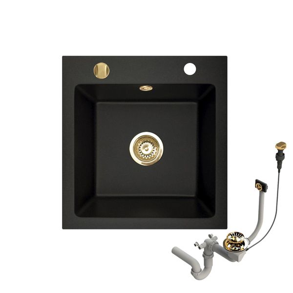 Faizee Möbel Granitspüle Granitspüle 48x50 +Armatur günstig online kaufen