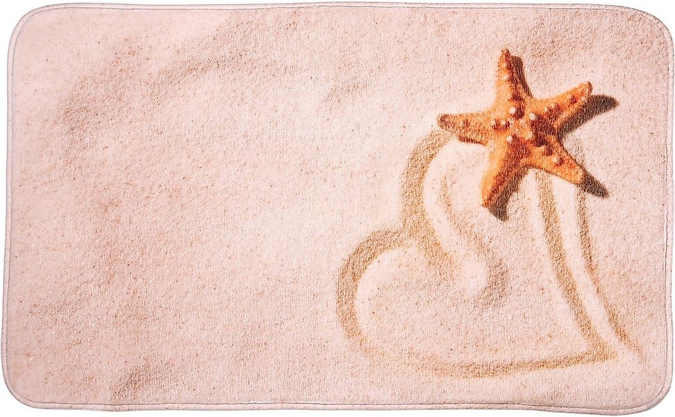 Sanilo Badematte Sandy, 50 x 80 cm, sehr weich, rutschfest, waschbar und sc günstig online kaufen