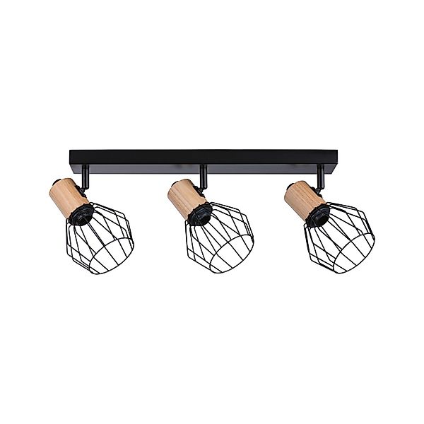 Paulmann "Spotlight Lanka E14 230V max. 3x20W dimmbar Schwarz" günstig online kaufen