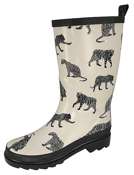 Beck Damen Gummistiefel Raubkatzen Gummistiefel günstig online kaufen