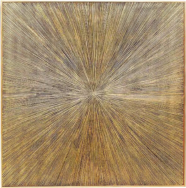 Kare Design Bild mit Rahmen »Objektbild Illumino 120x120cm« günstig online kaufen