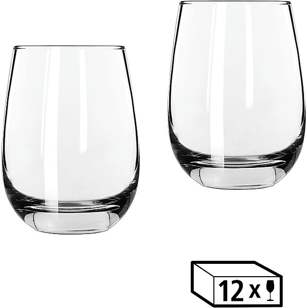 LIBBEY Gläser-Set »Libbey Weinglas, 12er Set -STEMLESS-«, (Set, 12 tlg.), 4 günstig online kaufen
