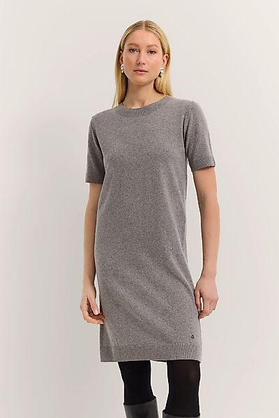 bugatti Strickkleid "Rundhalsausschnitt", aus einem edlen Wolle-Kaschmir-Mi günstig online kaufen