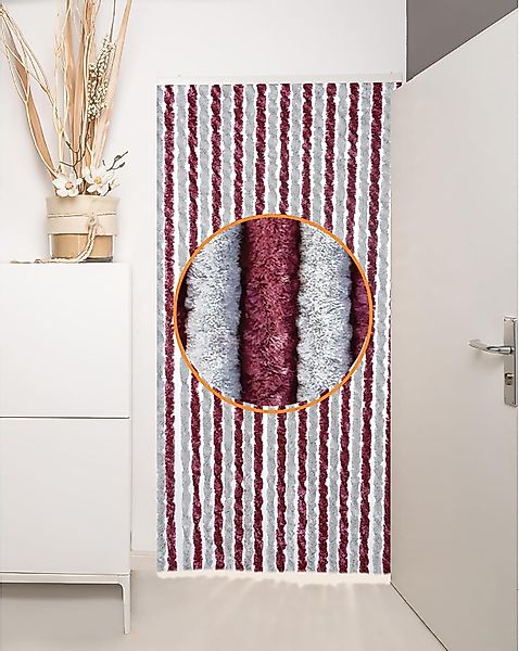 Defactoshop Insektenschutz-Vorhang Flauschvorhang Türvorhang Chenille Flieg günstig online kaufen