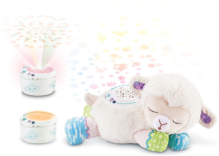 Vtech® Kuscheltier Vtech Baby, 3in1 Sternenlicht-Schäfchen, günstig online kaufen