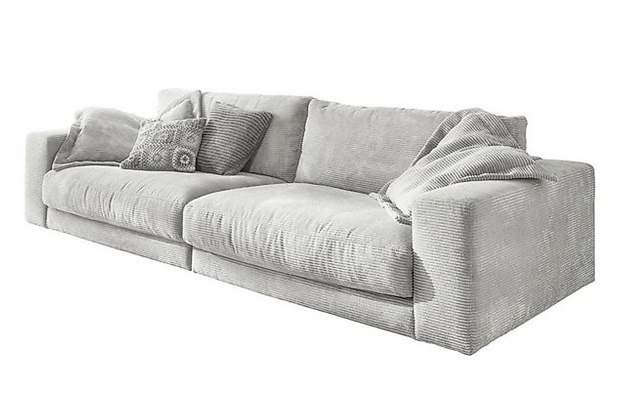 daslagerhaus living Loungesofa 3-Sitzer Downtown Cord günstig online kaufen