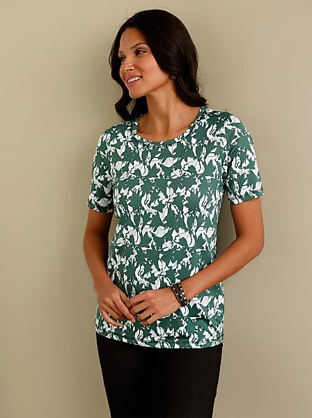 Rundhalsshirt "Freizeitshirt", (1 tlg.) günstig online kaufen