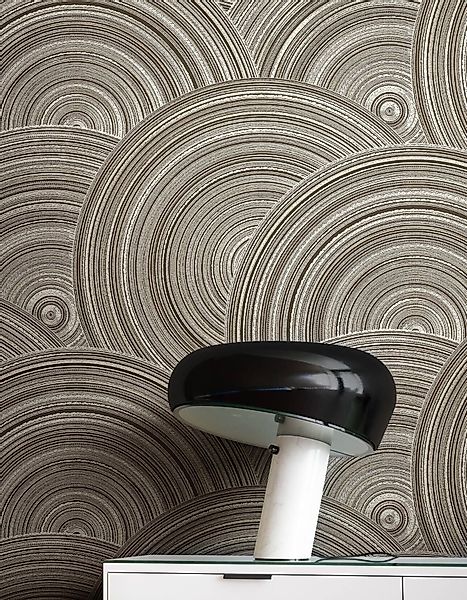 Newroom Vliestapete, Braun Tapete Ethno Leicht günstig online kaufen