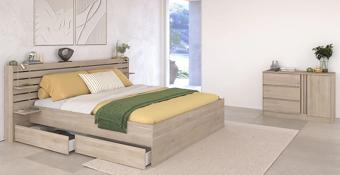Parisot Schlafzimmer-Set "Parisot Escale" 3 Stk. tlg. Einsatz der Kommode d günstig online kaufen