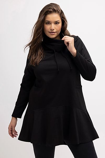 Ulla Popken Sweatshirt Longsweater hinten länger günstig online kaufen