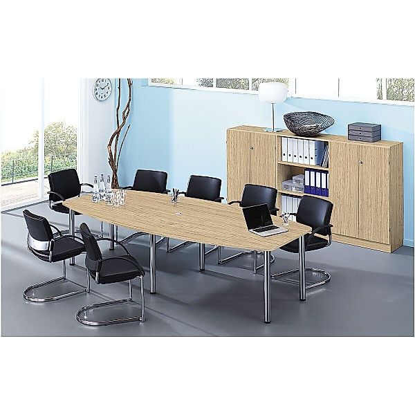HAMMERBACHER Konferenztisch Chicago, B 280 cm, günstig online kaufen