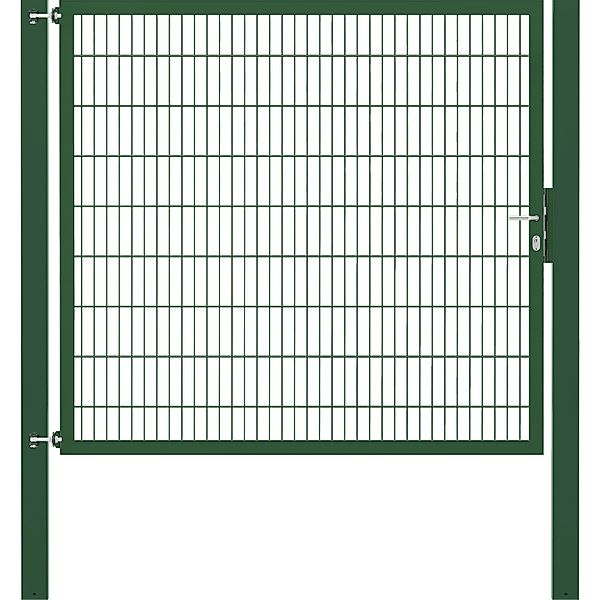 Einzeltor Flexo Plus 200 cm x 180 cm Pfosten 100 cm x 100 cm Grün günstig online kaufen