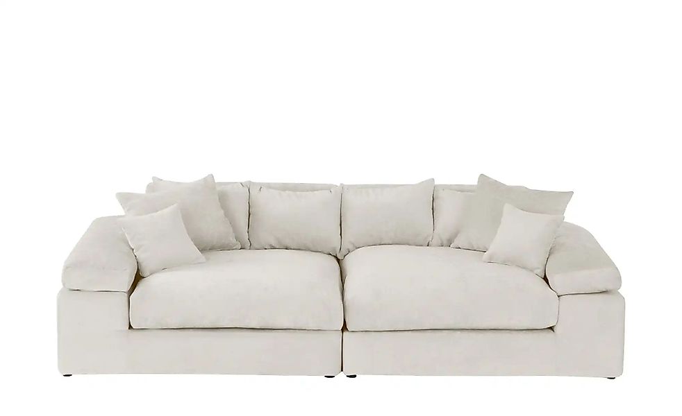 smart Big Sofa im modernem Cord Lianea ¦ beige ¦ Maße (cm): B: 260 H: 86 T: günstig online kaufen
