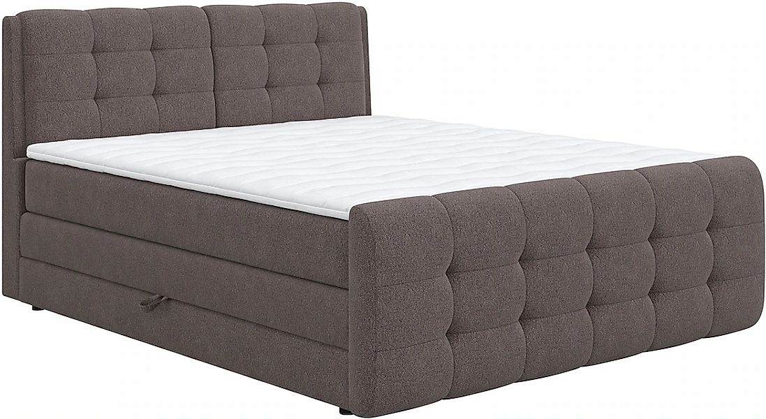 COTTA Boxspringbett "Fort mit Bettkasten, inkl. Topper" erhältlich in versc günstig online kaufen