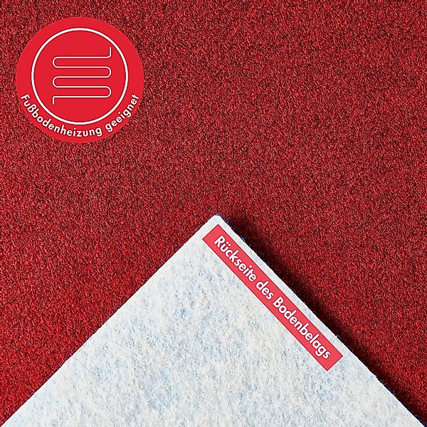 Andiamo Teppichboden »Sina, Velours, Made in Belgium«, rechteckig, 6 mm Höh günstig online kaufen