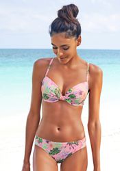 s.Oliver Bügel-Bikini-Top "Azalea" im tropischen Druck günstig online kaufen