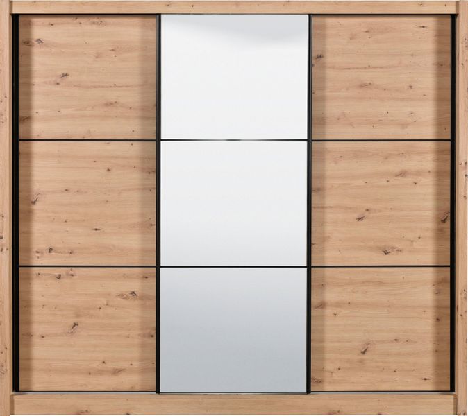 INOSIGN Schwebetürenschrank "Navara Kleiderschrank mit Spiegel Wäscheschran günstig online kaufen