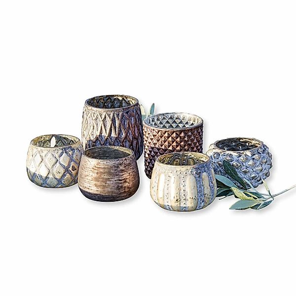 Mirabeau Windlicht Windlichter 6er Set Fajolle günstig online kaufen