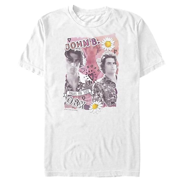 Netflix - Outer Banks - John B Collage - Männer T-Shirt günstig online kaufen