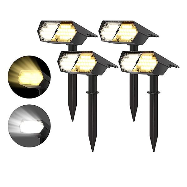JOYOLEDER LED Solarleuchte LED Solarstrahler IP65 günstig online kaufen