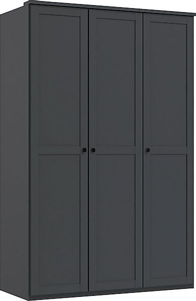 freiraum Drehtürenschrank Chalet 3 Türen, 2 Böden, 2 Stangen, Graphit - 135 günstig online kaufen
