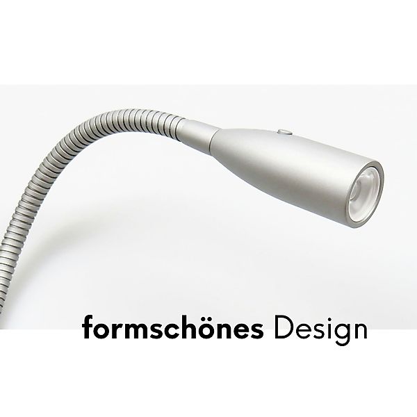 kalb Bettleuchte LED Leseleuchte Aufbauleuchte Nachttischlampe günstig online kaufen