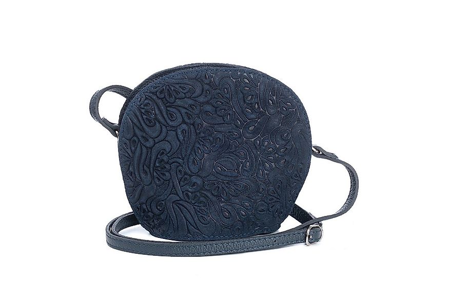 Der Trachtler Trachtentasche Velours, mit verspielter Prägung -ECHT LEDER- günstig online kaufen