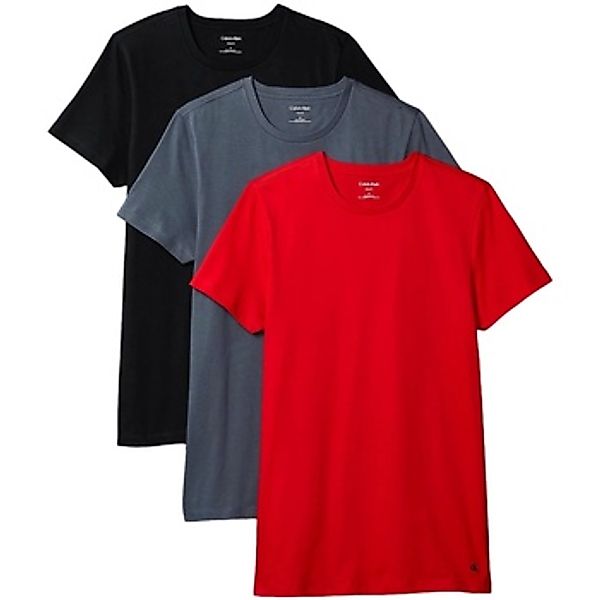 Calvin Klein Jeans  T-Shirt T-Shirt Kurzarmshirt 3er Pack günstig online kaufen