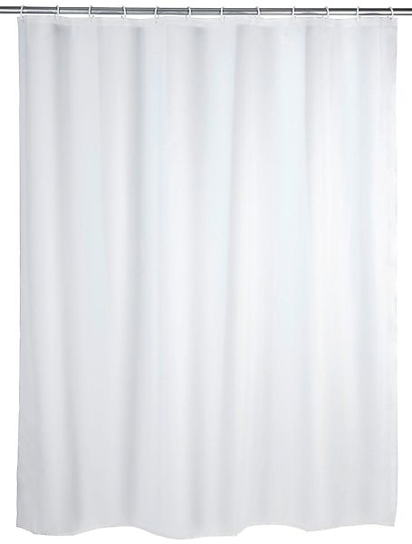 WENKO Duschvorhang Uni Breite 180 cm, günstig online kaufen
