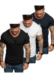 Amaci&Sons T-Shirt 3. BELLEVUE 3er-Pack T-Shirts günstig online kaufen