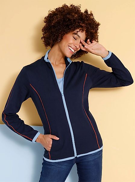 Classic Basics Shirtjacke "Sweatjacke", (1 tlg.) günstig online kaufen