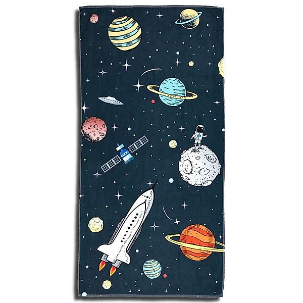 ESPiCO Strandtuch Weltall, Frottee-Velour (1-St), Kosmos, günstig online kaufen